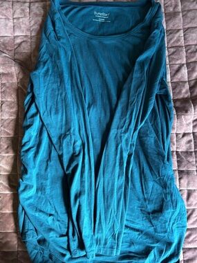 BumpStart Teal Maternity Long Sleeve